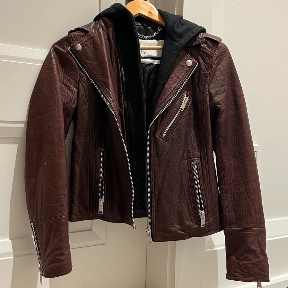 DOMA leather jacket - Picture 6 of 7